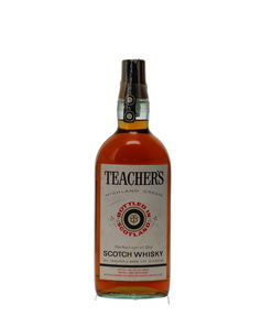 TEACHERS HIGHLAND CREAM SCOTCH WHISKY 1970 S 33 1 3 FL OZS