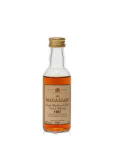 MACALLAN 1967 18 YEAR OLD MINIATURE