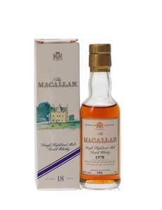 MACALLAN 1978 18 YEAR OLD MINIATURE