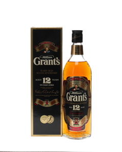 GRANTS 12 YEAR OLD RARE OLD SCOTCH WHISKY
