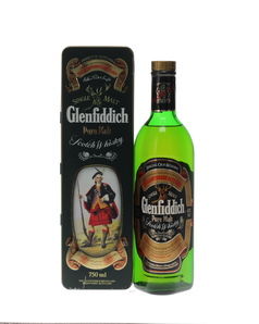 Glenfiddich 1980 S Clan Cameron Tin