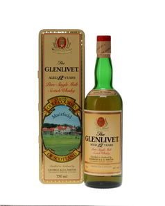 Glenlivet 12 1980 S Muirfield Classic Gold Courses