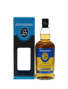 Springbank Special Release 10 Ukriane Charity Bottle