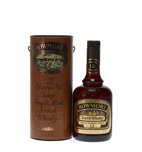 BOWMORE 12 YEAR OLD DUMPY BOTTLE 1980's BOWMORE 12 YEAR OLD DUMPY BOTTLE 1980's