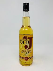 ADMIRAL VERNONS OLD J TIKI FIRE SPICED RUM 151 PROOF LIMITED EDITION ADMIRAL VERNONS OLD J TIKI FIRE SPICED RUM 151 PROOF LIMITED EDITION
