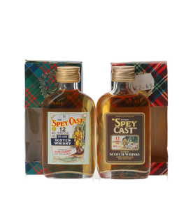 SPEY CAST 12 YEAR OLD WHISKY MINIATURES 
