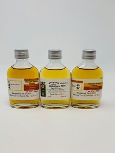 3 x MIXED JAPANESE WHISKY TREE MINIATURES 3 x MIXED JAPANESE WHISKY TREE MINIATURES
