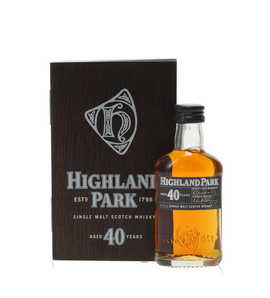 HIGHLAND PARK 40 YEAR OLD MINIATURE HIGHLAND PARK 40 YEAR OLD MINIATURE
