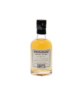 CAMPBELTOWN MALTS FESTIVAL 2022 SPRINGBANK 22 YEAR OLD 20CL