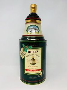 BELLS DECANTER CHRISTMAS 1989 BELLS DECANTER CHRISTMAS 1989
