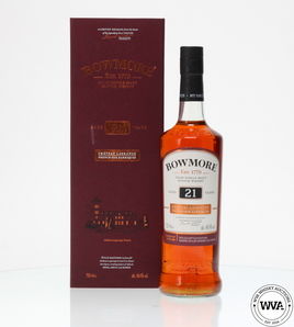 BOWMORE 21 YEAR OLD - CHATEAU LAGRANGE FRENCH OAK BARRIQUES BOWMORE 21 YEAR OLD - CHATEAU LAGRANGE FRENCH OAK BARRIQUES