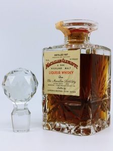 MACALLAN 1937 GORDON & MACPHAIL DECANTER / CO . PINEROLO IMPORT