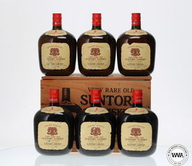 SUNTORY VERY RARE OLD WHISKY CASE 6 X 76CL