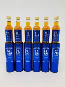 6 X KAVALAN WINE OAK WHISKY MINIATURES