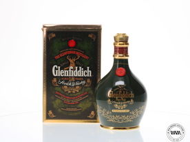 Glenfiddich 18 Ancient Reserve Pure Malt Decanter 1980s