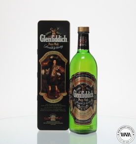 GLENFIDDICH 1980'S SPECIAL OLD RESERVE CLAN MURRAY TIN GLENFIDDICH 1980'S SPECIAL OLD RESERVE CLAN MURRAY TIN