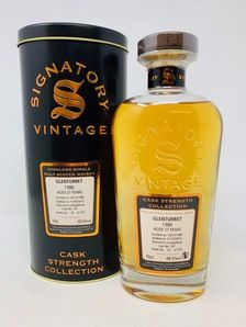 GLENTURRET 1986 27 YEAR OLD CASK STRENGTH SIGNATORY VINTAGE