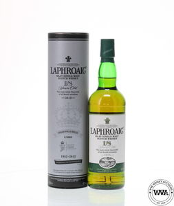 LAPHROAIG 18 YEAR OLD - QUEEN'S DIAMOND JUBILEE EDITION LAPHROAIG 18 YEAR OLD - QUEEN'S DIAMOND JUBILEE EDITION