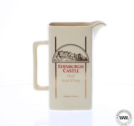 EDINBURGH CASTLE WATER JUG EDINBURGH CASTLE WATER JUG