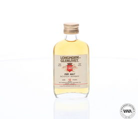 LONGMORN GLENLIVET 12 YEAR OLD MINIATURE LONGMORN GLENLIVET 12 YEAR OLD MINIATURE