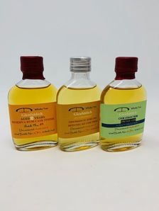 3 x WHISKY TREE GLENFIDDICH SAMPLE SET