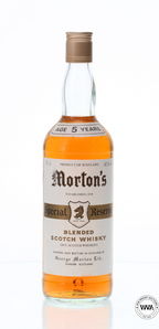 MORTON S 5 YEAR OLD 1980 S BLENDED WHISKY