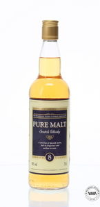 WM MORRISON 8 YEAR OLD PURE MALT SCOTCH WHISKY WM MORRISON 8 YEAR OLD PURE MALT SCOTCH WHISKY