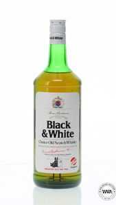 BLACK & WHITE WHISKY 1 LITRE (SINGAPORE DUTY FREE) BLACK & WHITE WHISKY 1 LITRE (SINGAPORE DUTY FREE)