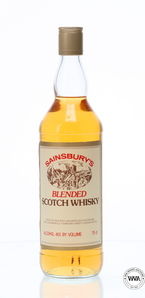 SAINSBURYS 1980's BLENDED WHISKY SAINSBURYS 1980's BLENDED WHISKY