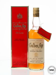 GOLDEN AGE DE LUX SCOTCH WHISKY 1970'S GOLDEN AGE DE LUX SCOTCH WHISKY 1970'S