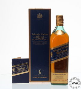 JOHNNIE WALKER OLDEST BLUE LABEL JOHNNIE WALKER OLDEST BLUE LABEL