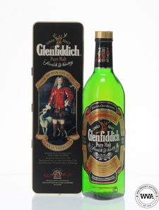 GLENFIDDICH PURE MALT CLAN SUTHERLAND TIN