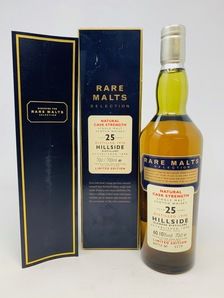 HILLSIDE 1970 25 YEAR OLD RARE MALTS SELECTION HILLSIDE 1970 25 YEAR OLD RARE MALTS SELECTION