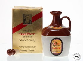 GRAND OLD PARR DE LUXE SCOTCH WHISKY 1980'S