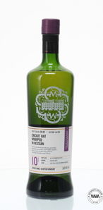 TULLIBARDINE 10 YEAR OLD SMWS 28.67 - CRICKET BAT WRAPPED IN HESSIAN