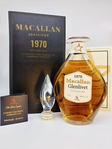 DECANTER MACALLAN GLENLIVET 1970 19 YEAR OLD 