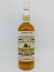 GLENLIVET 1938 GORDON & MACPHAIL 80 PROOF 