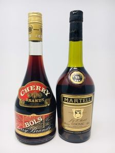 LOT 2196 - 2 X ASSTD BOTTLES COGNAC AND CHERRY BRANDY (NO RESERVE) LOT 2196 - 2 X ASSTD BOTTLES COGNAC AND CHERRY BRANDY (NO RESERVE)
