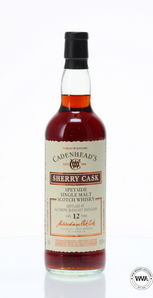 AULTMORE-GLENLIVET 12 YEAR OLD CADENHEADS SHERRY CASK AULTMORE-GLENLIVET 12 YEAR OLD CADENHEADS SHERRY CASK