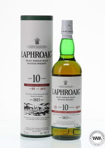 LAPHROAIG 10 YEAR OLD 2018 BATCH #010 ORIGINAL CASK STRENGTH LAPHROAIG 10 YEAR OLD 2018 BATCH #010 ORIGINAL CASK STRENGTH