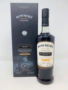 BOWMORE DISTILLERY MANAGERS SELECTION 1997 BOWMORE DISTILLERY MANAGERS SELECTION 1997