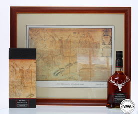 DALMORE CROMARTIE 1996 FRAMED LANDS OF CROMARTIE JOHN LESLIE 1726