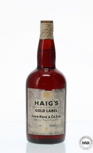HAIG S GOLD LABEL SPRING CAP 1950 S
