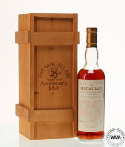 MACALLAN 25 YEAR OLD ANNIVERSARY MALT MACALLAN 25 YEAR OLD ANNIVERSARY MALT