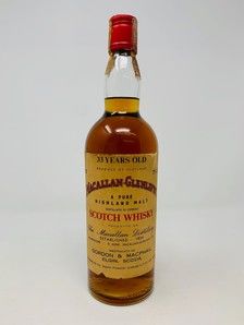 MACALLAN GLENLIVET 33 YEAR OLD 1970'S GORDON & MACPHAIL PINEROLO IMPORT MACALLAN GLENLIVET 33 YEAR OLD 1970'S GORDON & MACPHAIL PINEROLO IMPORT