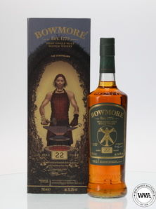 BOWMORE 22 YEAR OLD "THE CHANGELING" - FRANK QUIETLY BOWMORE 22 YEAR OLD "THE CHANGELING" - FRANK QUIETLY