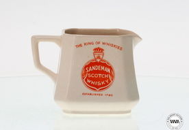 SANDEMAN SCOTCH WHISKY WATER JUG SANDEMAN SCOTCH WHISKY WATER JUG