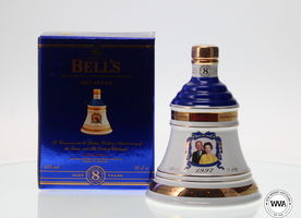 BELLS GOLDEN WEDDING ANNIVERSARY DECANTER BELLS GOLDEN WEDDING ANNIVERSARY DECANTER