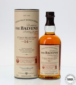 BALVENIE 14 YEAR OLD CUBAN SELECTION BALVENIE 14 YEAR OLD CUBAN SELECTION