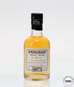 Springbank 22 20cl Campbeltown Malts Festival 2022
